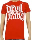 THE DEVIL WEARS PRADA - Logo - Red T-shirt