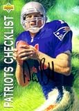Drew Bledsoe autographed New England Patriots 1993 Upper Deck card