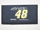 JIMMIE JOHNSON #48 Logo Nylon Bifold CHECKBOOK COVER