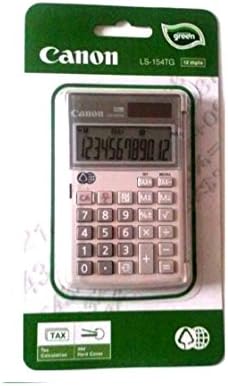 Canon LS-154TG. 12 Digit Generation Green Tax Calculator 3 5/64" x 4 51/64"
