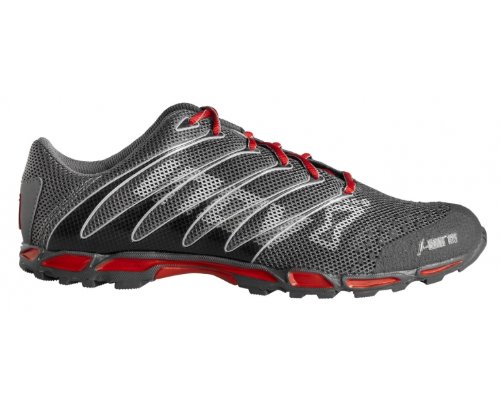 INOV8 F-Lite 195 Unisex Trail Laufschuhe, Grau/Rot, 42