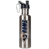 St. Louis Rams - NFL 26oz stainless steel water bottle with Pop-up Spout