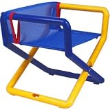 Personalized Jr Director's Chair - Color:Blue Mesh
