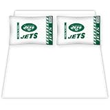 New York Jets Queen Size Sheet Set