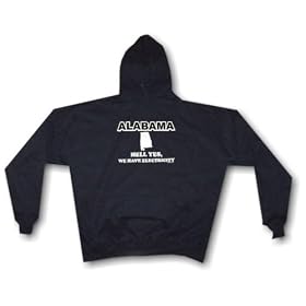 ALABAMA, Hell Yes We Have Electricity Men's Hoodie Sweat Shirt Small thru 4XL