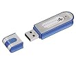 Flashstar HighSpeed Pro FlashPen "Mini" USB 2.0 4GB Speicher Blau 200X [Amazon Frustfreie Verpackung]