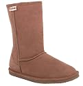 Bearpaw Women's Suede & Shearling 10" Boot - Style 410 Eva (7, Tan)