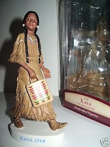 2002 Kaya Handcrafted Figurine American Girl Doll Collection By Hallmark