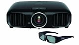 Epson EH-TW6000 3D LCD-Projektor (Kontrast 40.000:1, 2.200 ANSI Lumen, Full-HD 1920 x 1080 Pixel) schwarz