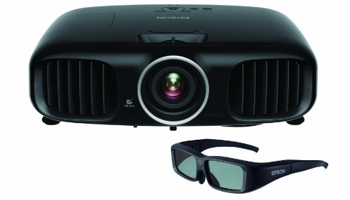 Produkt-Bild: Epson EH-TW6000 3D LCD-Projektor (Kontrast 40.000:1, 2.200 ANSI Lumen, Full-HD 1920 x 1080 Pixel) schwarz