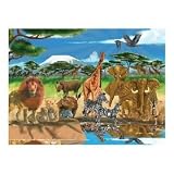 On the Savannah 300 pc Jigsaw Puzzle by Melissa & Doug