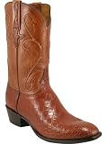 Lucchese Classics American Alligator Belly Bias Cut Mens#L1081