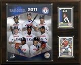 Texas Rangers 2011 Team 12"x15" Plaque