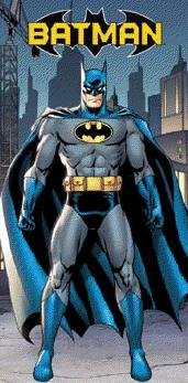Batman In The City Beach Towel