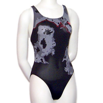 SPEEDO Schwimmanzug Melbourne Powerback Endurance, black / virtual pink