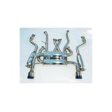 Invidia 03-08 Infiniti FX35 45 Gemini Rolled Titanium Tip Cat-back Exhaust&Ecirc; by Invidia