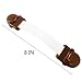 Silerviya King Size Adjustable Children Safety Locks, Baby Latches To Refrigerator, Drawer, Cabinet, Dishwasher, Toilet Seat, Easiest Installation, Brown Color