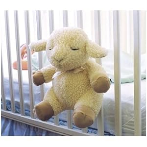 Cloud b Sleep Sheep - Four Soothing Sounds From Nature with Small Plush Sheep Rattle