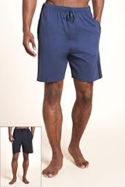 2 Pack Pure Cotton Drawstring Waist Jersey Shorts