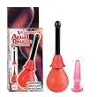 California Exotics / Swedish Erotica Vulcanite Anal Douche Water System Adult Sex Toy Kit