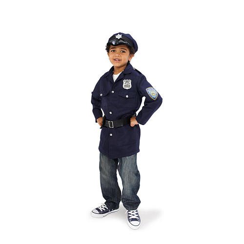 Imaginarium Kid Police Officer Dress Up Set with 5 accessories