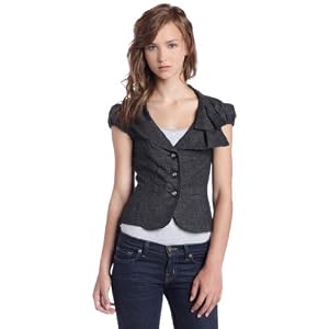 Buy A. Byer Junior's Mix In The City Bow Jacket by Amy Byer