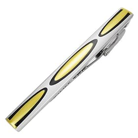 The Stainless Steel Jewellery Shop - Fashion 3-tone Tie Clip - Includes FREE... by 