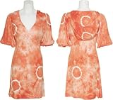 ROMEO & JULIET COUTURE Tie Dye Bamboo Jersey Dress W/ Hood[RJLY16596]