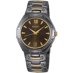 Seiko Watches - Seiko Titanium Carbide Nitride Plated Men's Watch