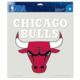 Chicago Bulls 8x8 COLOR Die Cut Window Cling