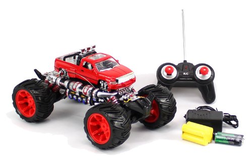 1:16 RC DODGE RAM Remote Control 4WD MONSTER TRUCK Cross Country RTR RC MONSTER TRUCK with Rechargeable Batteries