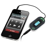 iKross 3.5mm LED FM Radio Transmitter with Auto-Scan Car Kit for Sansa Fuze, Fuze Plus , Clip, Clip Plus , Clip Zip, View, iPod Touch Nano All Gen MP3 Player