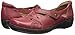 Clarks Women's Evianna Peal Flat, Red, 7 M US