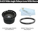 0.42X Wide Angle FISHEYE Lens WIth Macro For 0.42X Wide Angle FISHEYE Lens  ....