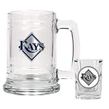 Tampa Bay Devil Rays Beer Mug And Shot Glass Boilermaker Set