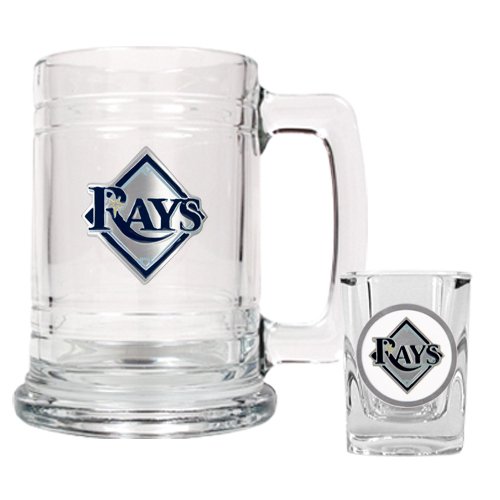 Tampa Bay Devil Rays Beer Mug And Shot Glass Boilermaker Set