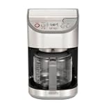 KRUPS KM4065, 12-Cup Programmable Coffeemaker, Stainless Steel