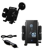 Samsung YP-P2JABY Flexible Auto Windshield Holder with Car Charger - Uses Gomadic TipExchange