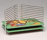 School Smart Puzzle Rack - Chrome Wire
