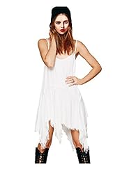 Sweater Spaghetti Strap Rayon Vintage Lace Tunic 