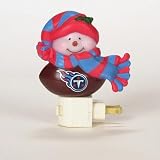 SC Sports Tennessee Titans Snowman Night Light- Set of 2 Set of 2