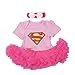 Starkma Supergirl Newborn Infant Baby Girl Set Clothe Cake Dress S02