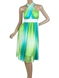 Ever Pretty Halter Colorful Printed Cocktail Dress 03056