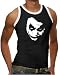 Touchlines Herren Ringer / Kontrast Tank Top Heath Ledger - JOKER, black/white, L, BEN330