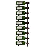 UPC 893297001016 product image for VintageView 9 Bottle Wall Mounted Metal Hanging Wine Rack | upcitemdb.com