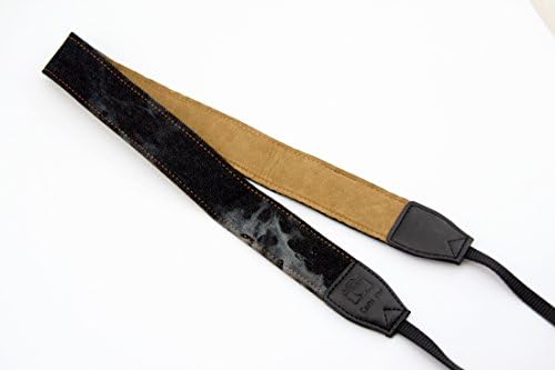 The Denim Washed Black WL103 Neck Camera Strap