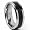 8MM Men's Tungsten Carbide Ring Wedding Band W/ Carbon Fiber Inaly size 5