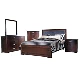 5-pc. Bedroom Set - Espresso