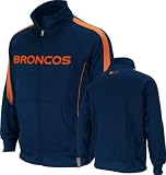 Denver Broncos Navy Tailgate Time Track Jacket