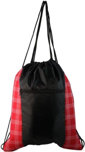 Designer Inspired Drawstring Cinch Backpack